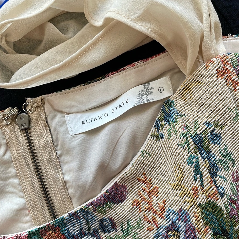 Altar’d State Carpet Floral Corset Top